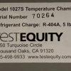 Test-Equity_Model-Serial-Number-Plate