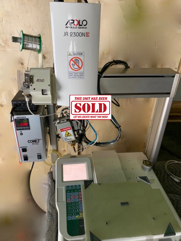 Apollo Seiko Selective Soldering Robot - SMT Sales Group Quality Pre-Owned  Electronic Assembly Equipment